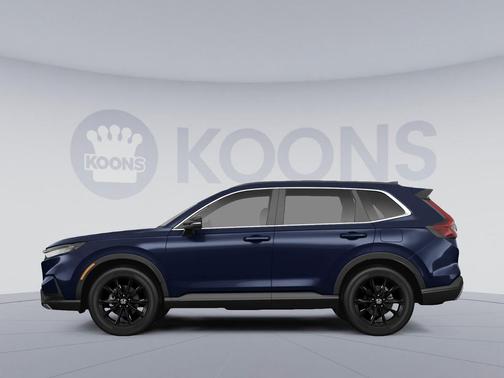 Blue 2025 Honda CR-V Hybrid Sport FWD