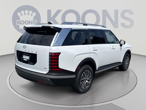 Creamy White Pearl 2026 Hyundai Palisade Hybrid SEL 7P
