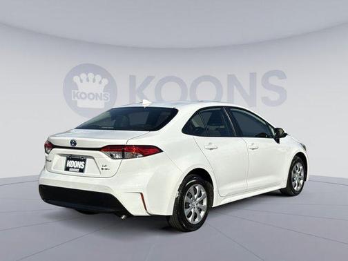 Ice Cap 2025 Toyota Corolla Hybrid LE