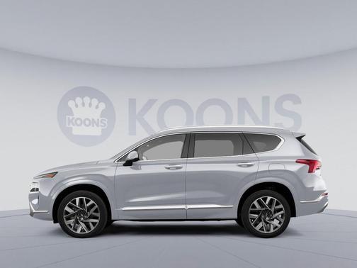 Shimmering Silver 2023 Hyundai SANTA FE Calligraphy