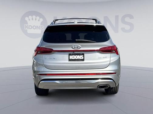 Shimmering Silver 2023 Hyundai SANTA FE Calligraphy