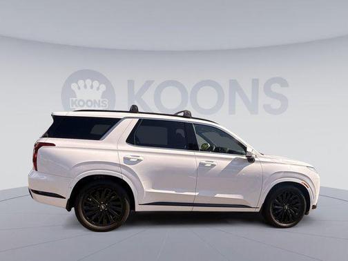 Hyper White 2025 Hyundai PALISADE Calligraphy Night Edition