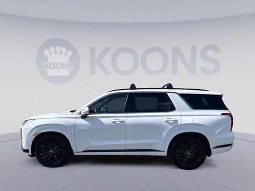 Hyper White 2025 Hyundai PALISADE Calligraphy Night Edition