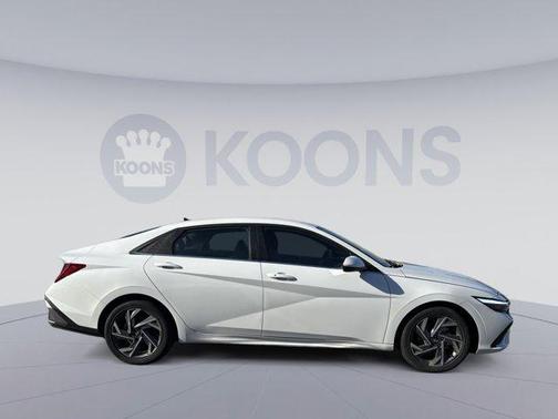 Serenity White 2025 Hyundai ELANTRA SEL