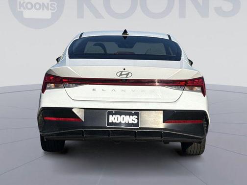 Serenity White 2025 Hyundai ELANTRA SEL