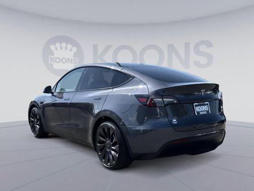 Gray 2021 Tesla Model Y Performance Dual Motor All-Wheel Drive