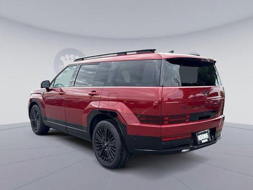 Ultimate Red 2025 Hyundai SANTA FE HEV Calligraphy