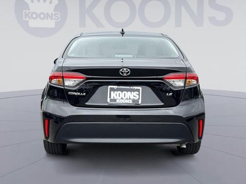 Midnight Black Metallic 2026 Toyota Corolla LE