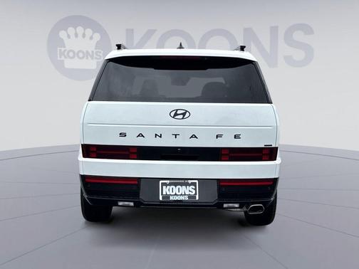 Serenity White 2026 Hyundai SANTA FE Calligraphy