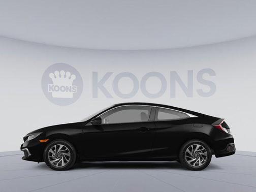 Crystal Black Pearl 2020 Honda Civic LX