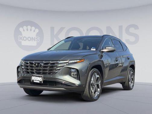 Amazon Gray 2023 Hyundai TUCSON Limited
