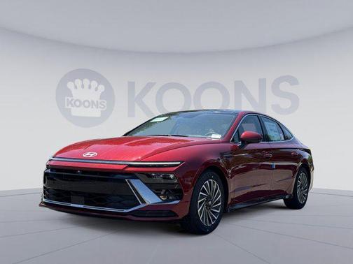 Ultimate Red 2026 Hyundai SONATA Hybrid Limited