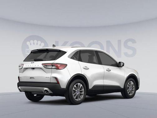 Star White Metallic Tri-Coat 2022 Ford Escape SE