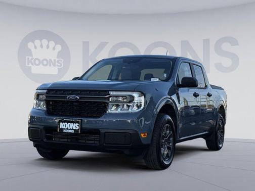 Azure Gray Metallic Tri-Coat 2024 Ford Maverick XLT