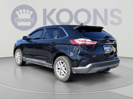 Agate Black Metallic 2021 Ford Edge SEL