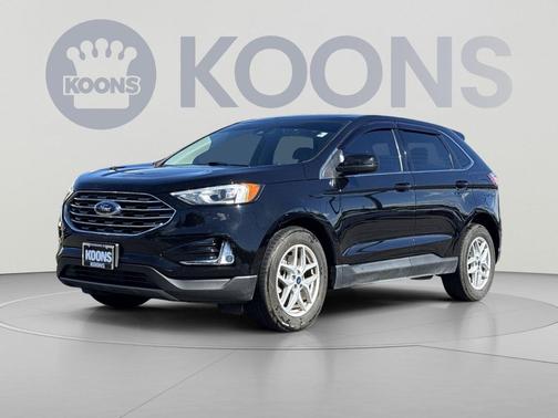 Agate Black Metallic 2021 Ford Edge SEL
