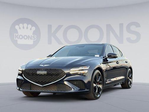 Capri Blue 2023 Genesis G70 3.3T RWD