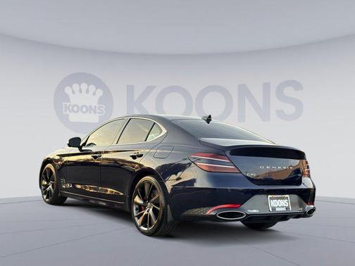 Capri Blue 2023 Genesis G70 3.3T RWD