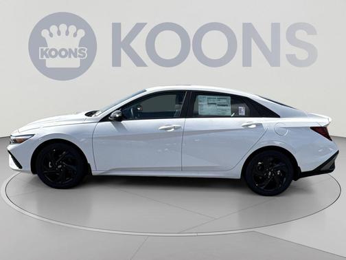 Serenity White 2026 Hyundai ELANTRA Sport