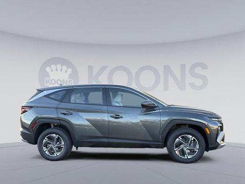 Amazon Gray 2026 Hyundai TUCSON Hybrid Blue SE