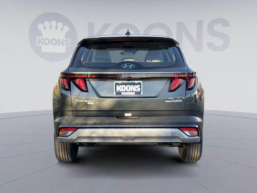 Amazon Gray 2026 Hyundai TUCSON Hybrid Blue SE
