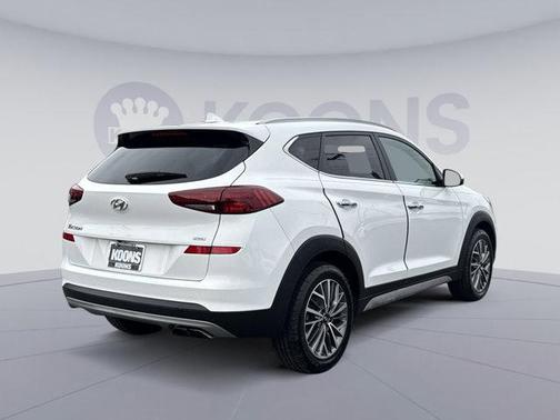 Winter White 2020 Hyundai TUCSON Limited