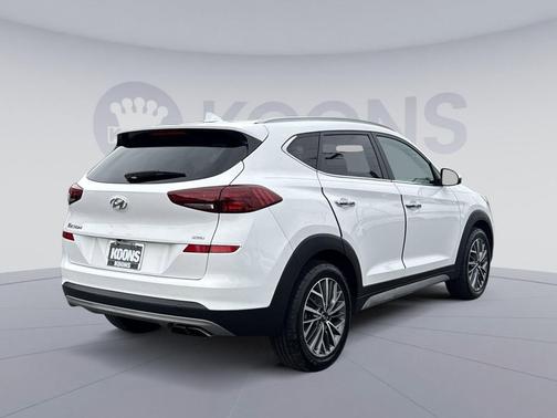 Winter White 2020 Hyundai TUCSON Limited