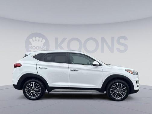Winter White 2020 Hyundai TUCSON Limited