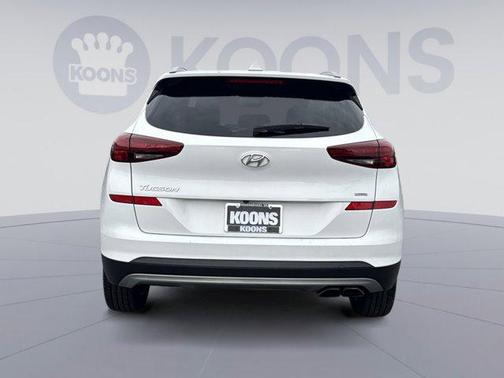 Winter White 2020 Hyundai TUCSON Limited