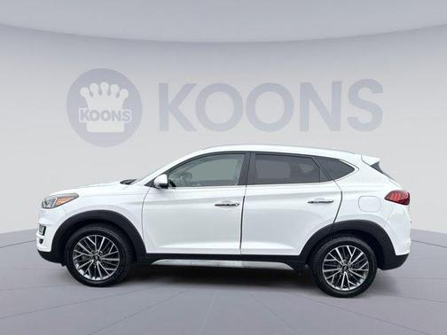 Winter White 2020 Hyundai TUCSON Limited