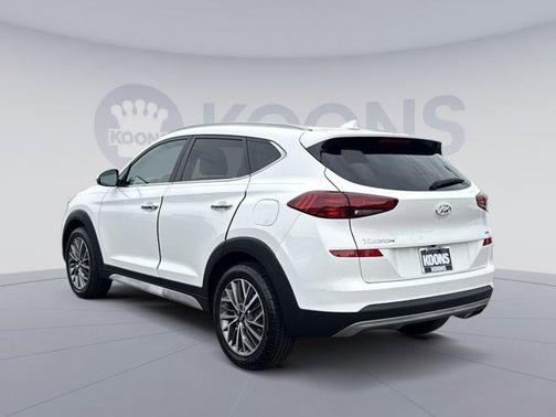 Winter White 2020 Hyundai TUCSON Limited