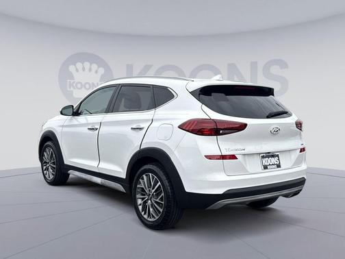 Winter White 2020 Hyundai TUCSON Limited