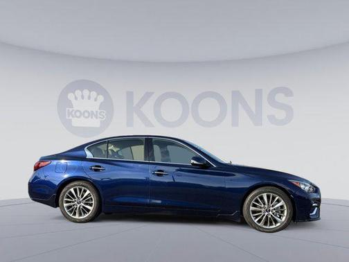 Grand Blue 2023 INFINITI Q50 3.0t LUXE