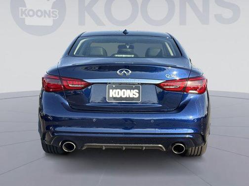 Grand Blue 2023 INFINITI Q50 3.0t LUXE