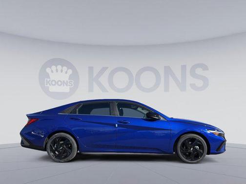 Intense Blue 2026 Hyundai ELANTRA Sport
