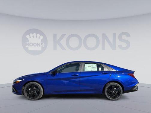 Intense Blue 2026 Hyundai ELANTRA Sport
