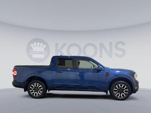 Atlas Blue Metallic 2023 Ford Maverick Lariat