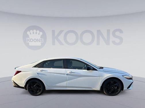 Serenity White 2026 Hyundai ELANTRA Sport
