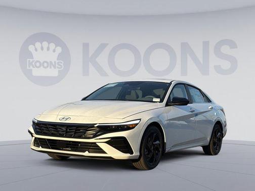Serenity White 2026 Hyundai ELANTRA Sport