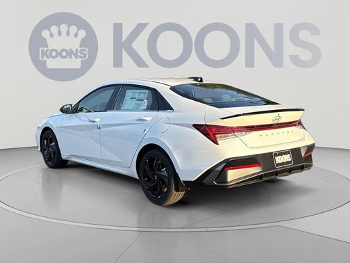 Serenity White 2026 Hyundai ELANTRA Sport