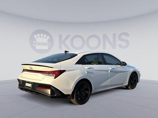 Serenity White 2026 Hyundai ELANTRA Sport