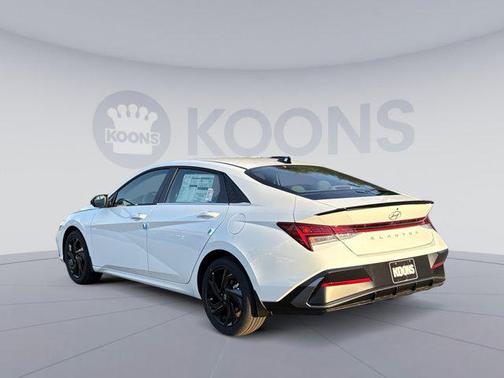 Serenity White 2026 Hyundai ELANTRA Sport