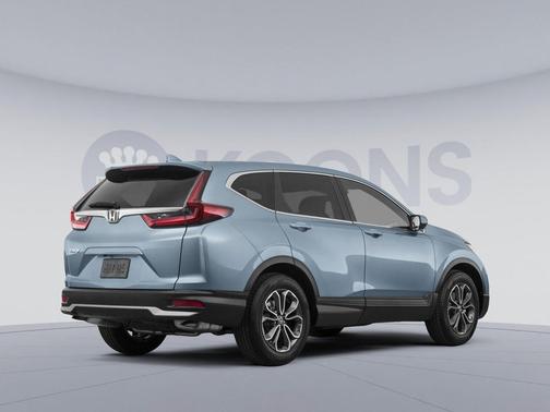 Gray 2021 Honda CR-V AWD EX