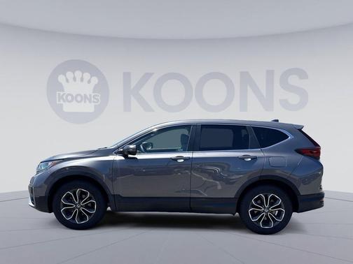 Gray 2021 Honda CR-V AWD EX