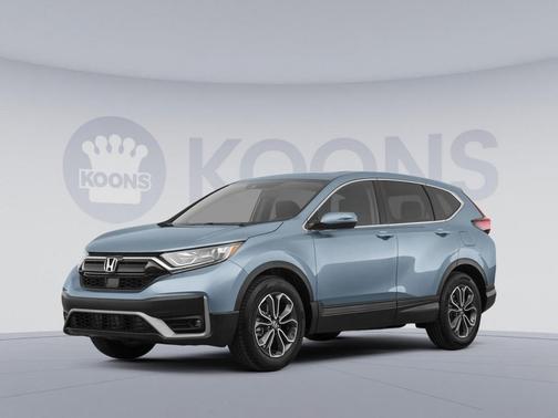 Gray 2021 Honda CR-V AWD EX