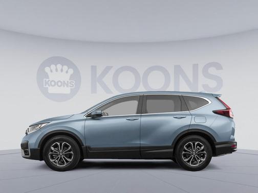 Gray 2021 Honda CR-V AWD EX