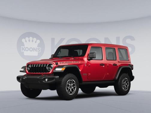 Firecracker Red Clearcoat 2024 Jeep Wrangler Rubicon