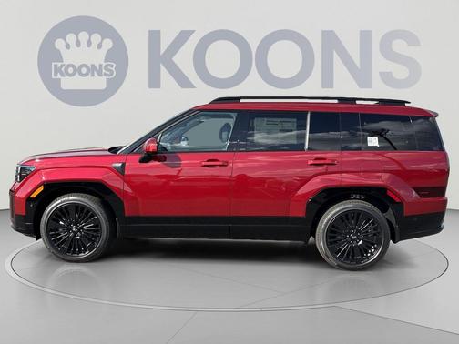 Ultimate Red 2027 Hyundai SANTA FE HEV Calligraphy