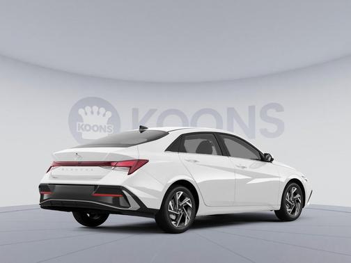 Serenity White 2025 Hyundai ELANTRA SEL