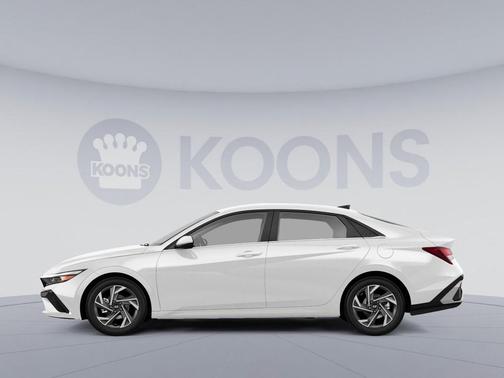 Serenity White 2025 Hyundai ELANTRA SEL